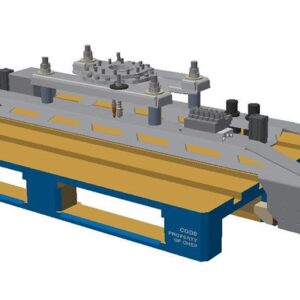 Pinza específica para movimiento de pallets